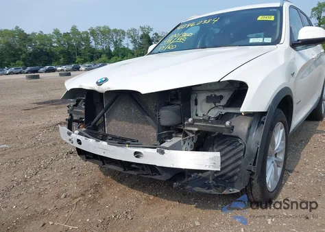 2016 BMW X3 xDrive28I from USA, damaged, VIN 5UXWX9C56G0D85903